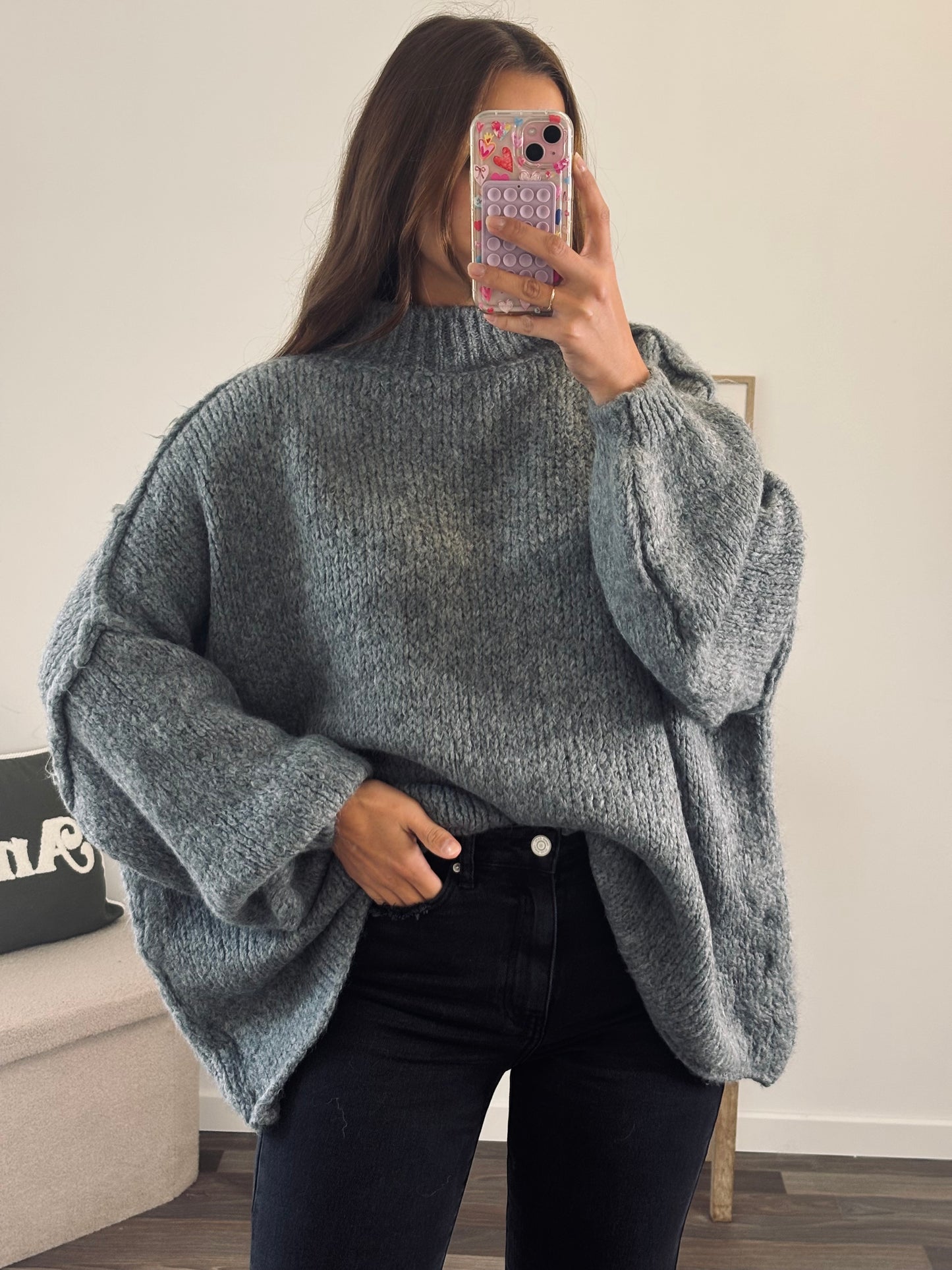 Pull Loose - Gris Foncé