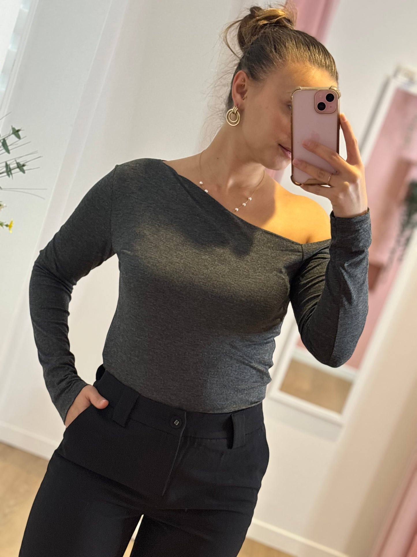 Top asymétrique (plusieurs couleurs)