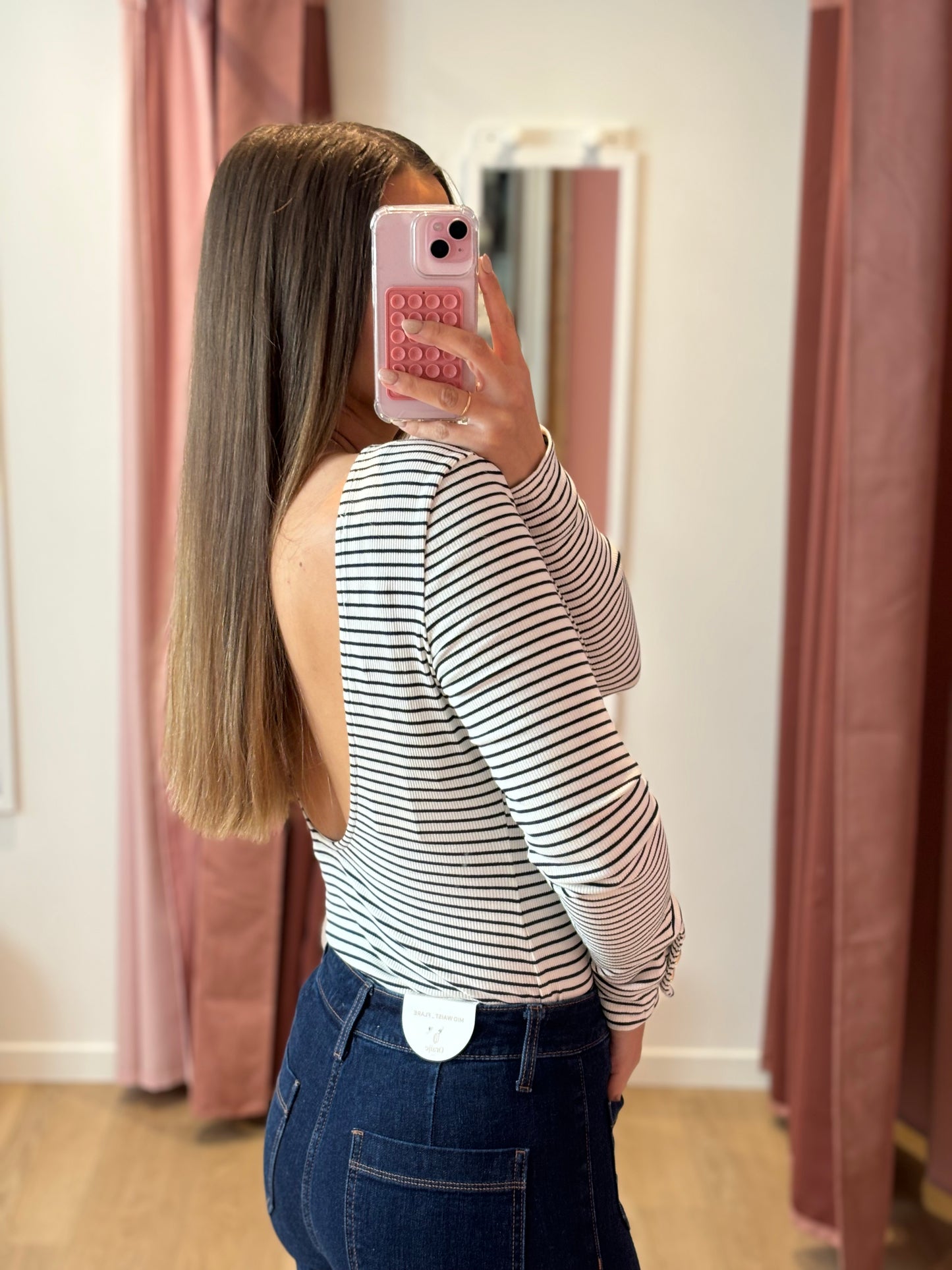 Body marinière blanc