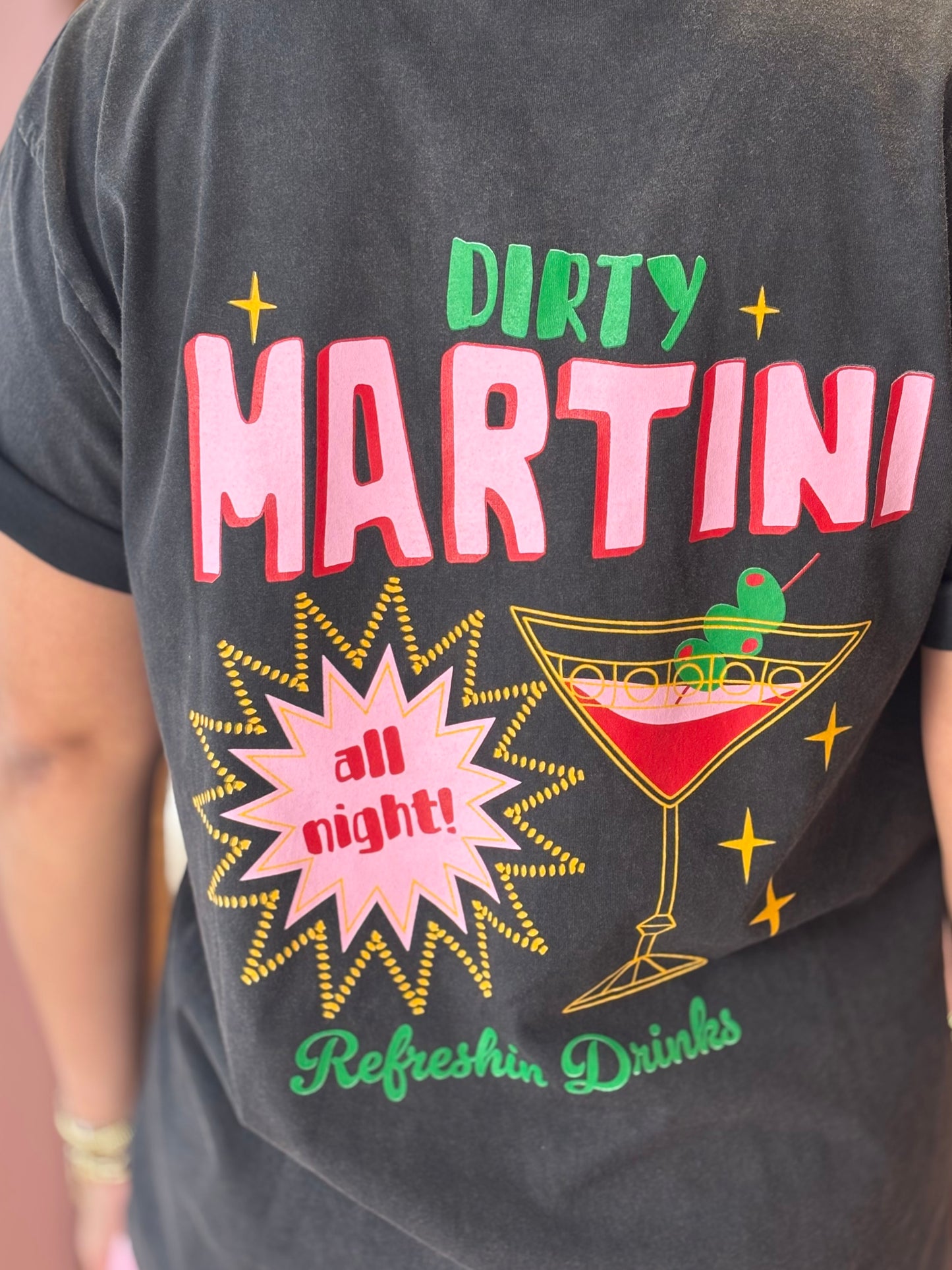 T-shirt DIRTY MARTINI gris foncé