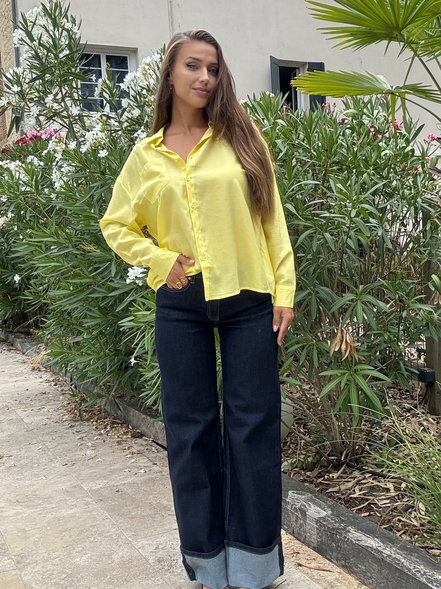 Chemise Fluide - Jaune