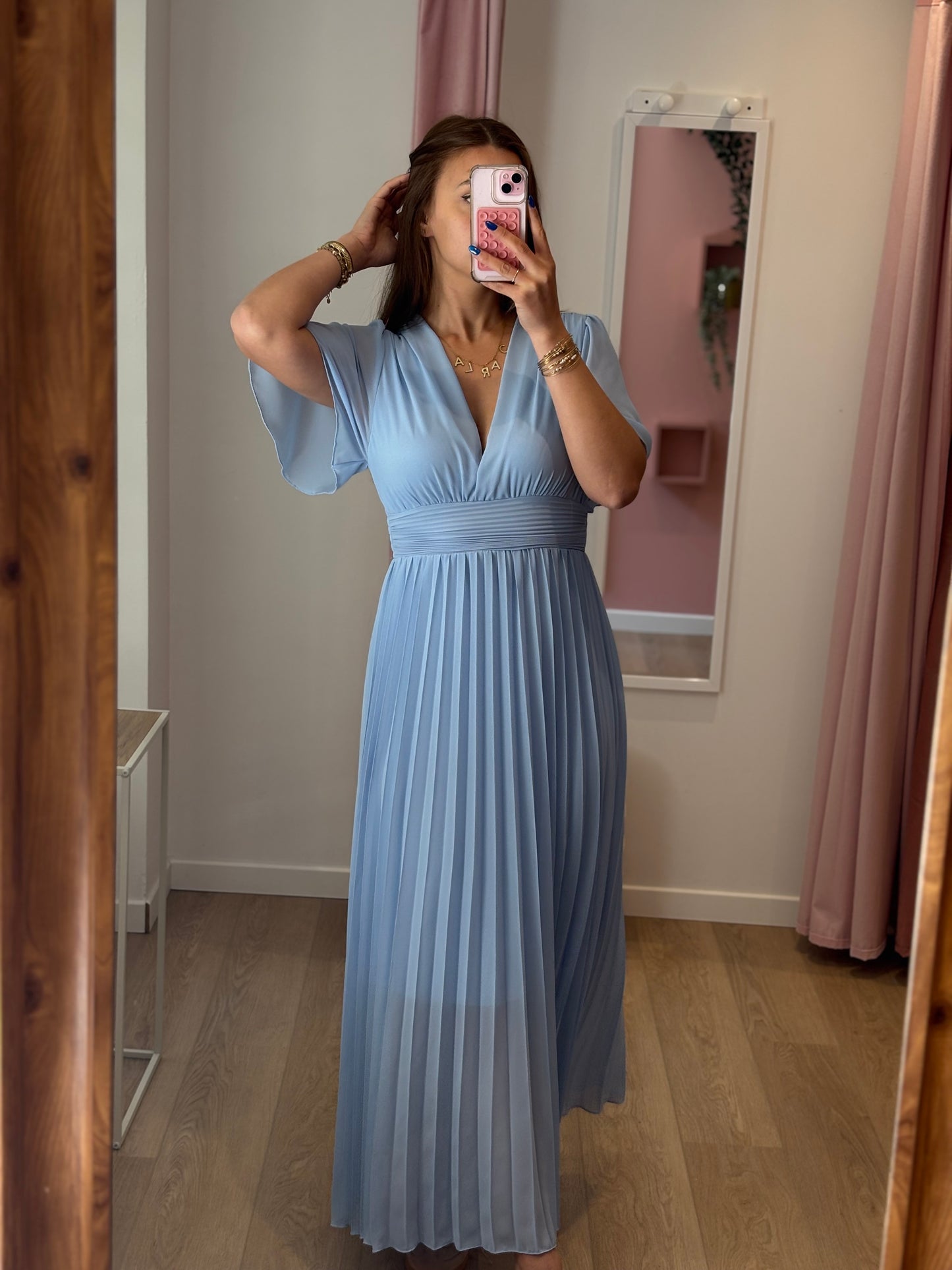 Robe de Cérémonie - Bleu Ciel
