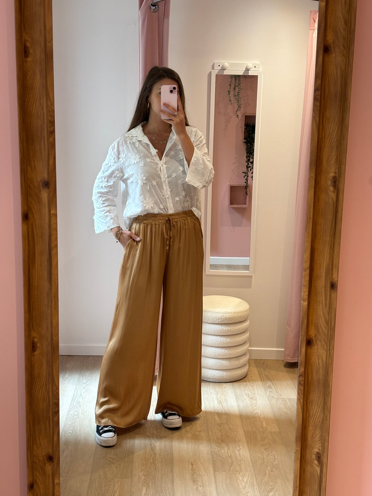 Pantalon Carla bronze