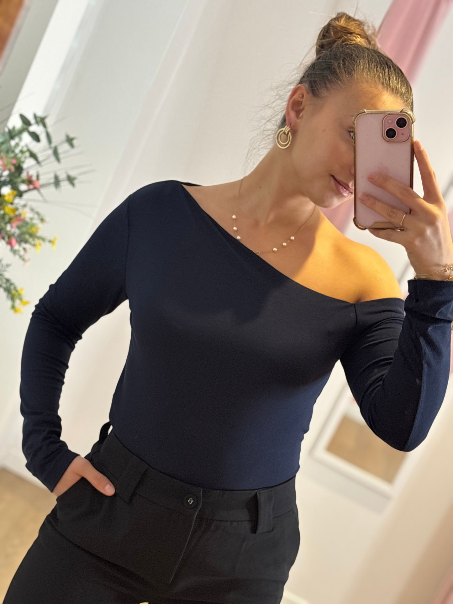Top asymétrique (plusieurs couleurs)