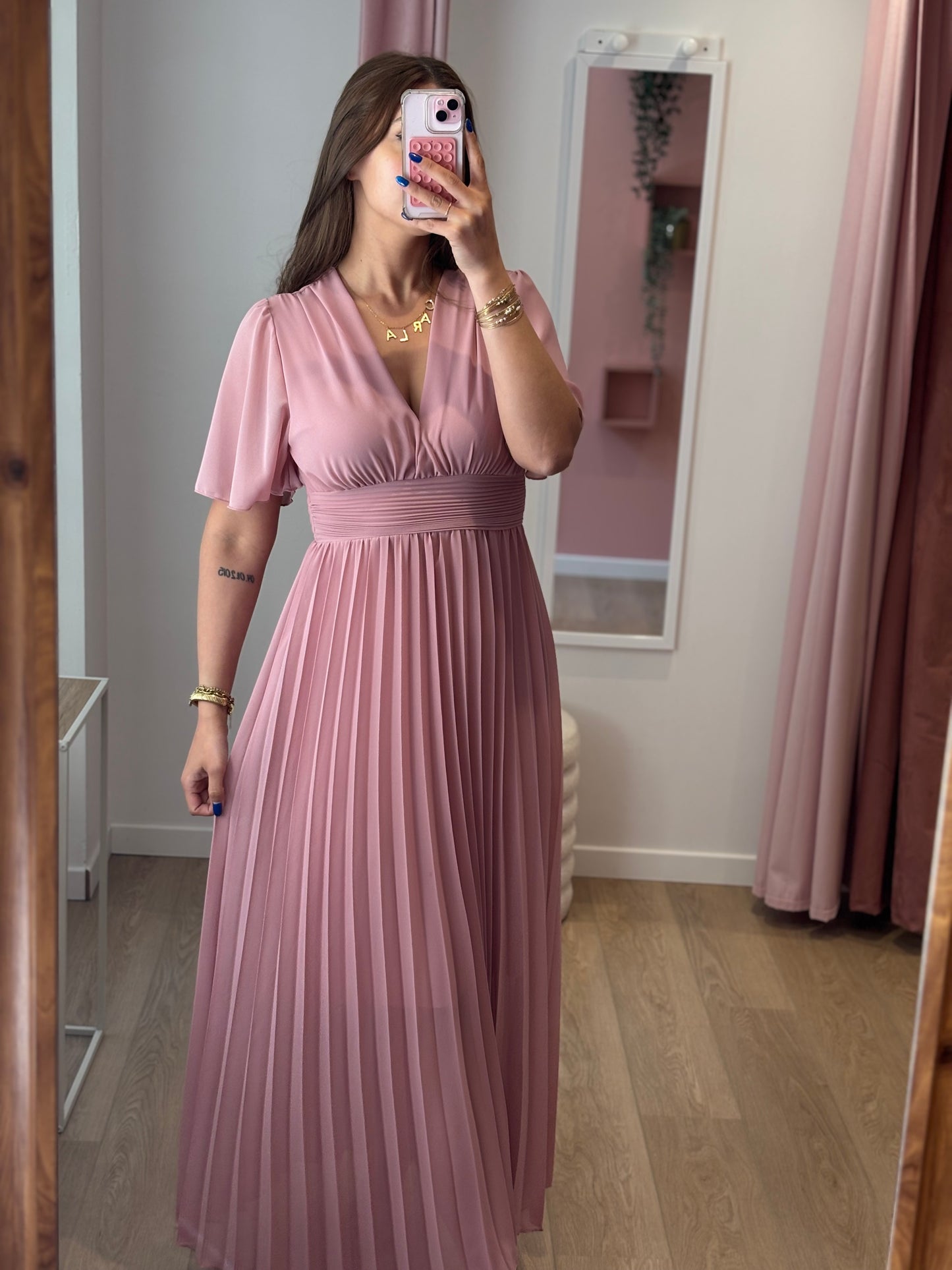 Robe de Cérémonie - Vieux Rose