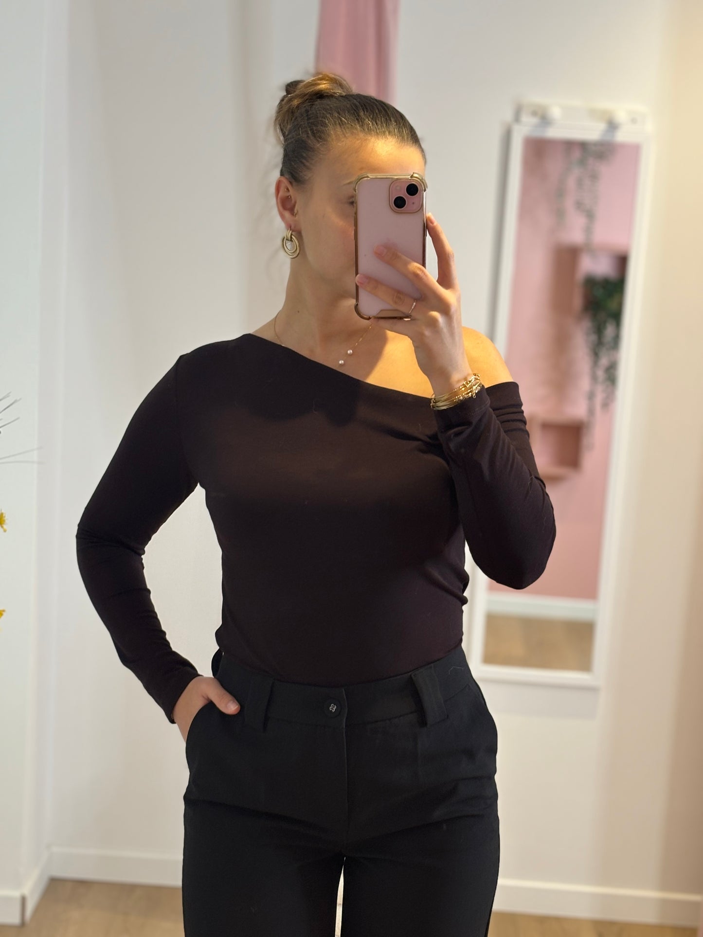 Top asymétrique (plusieurs couleurs)