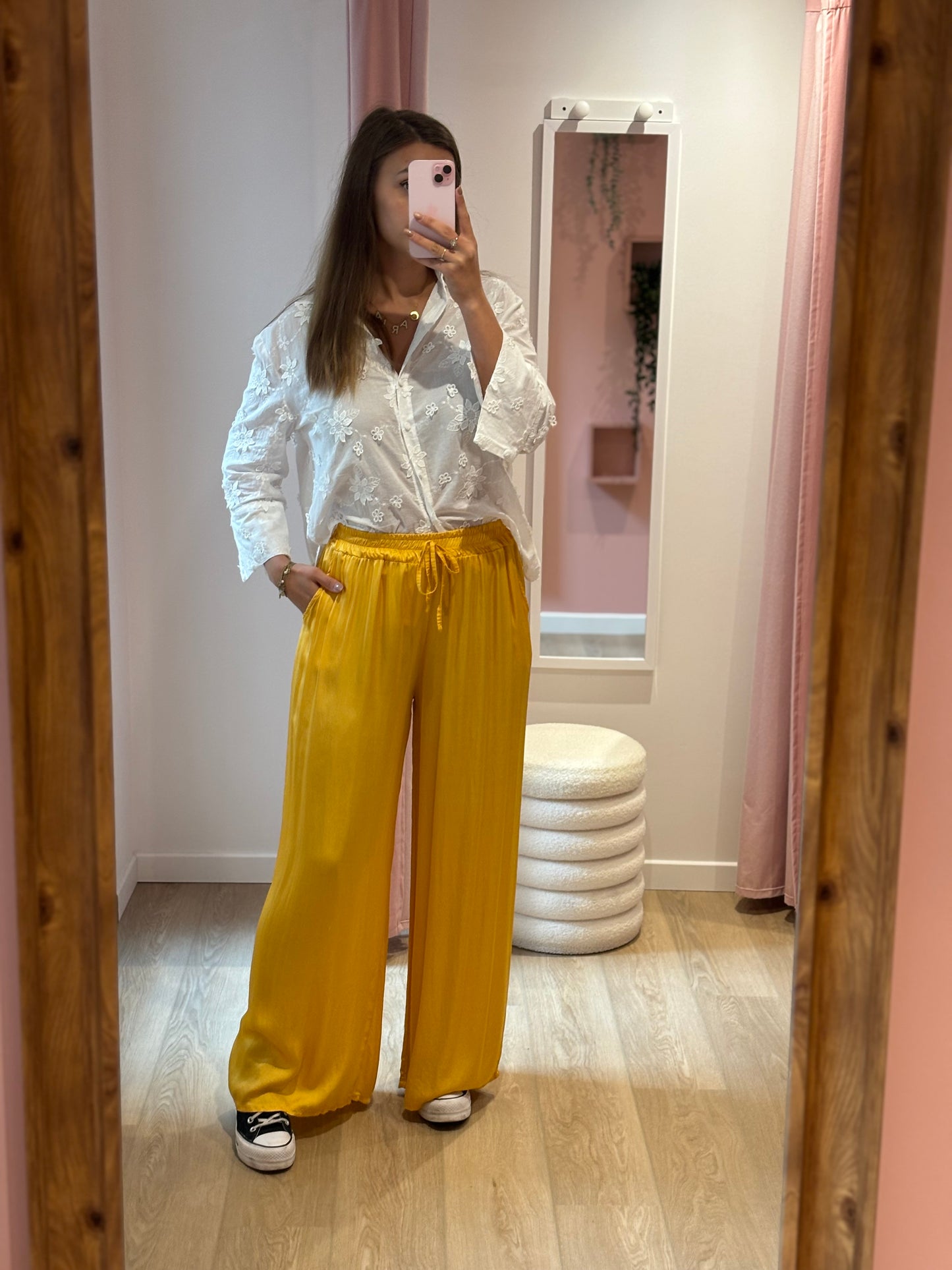 Pantalon Carla jaune