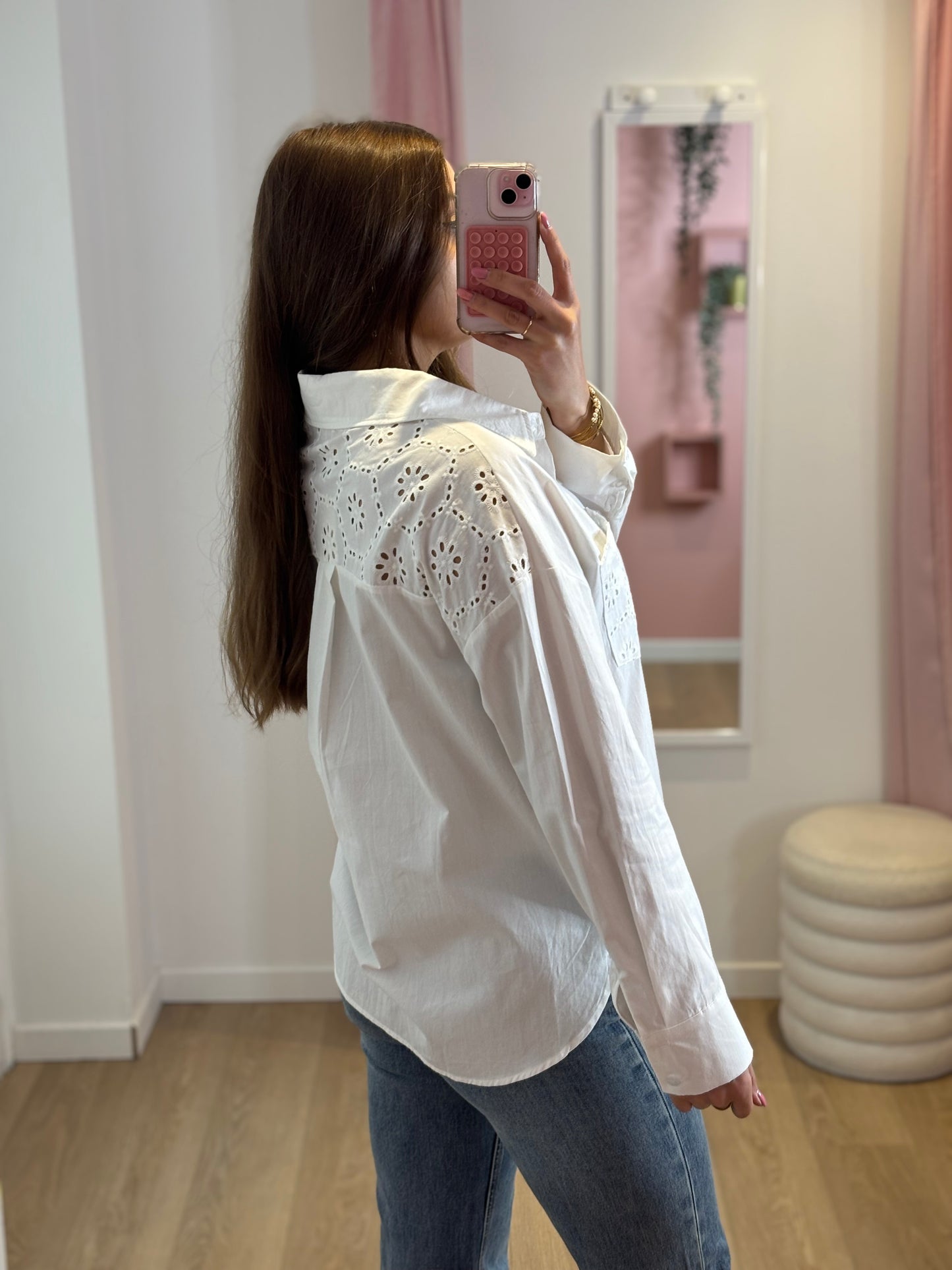 Chemise Blanche - Détails Brodés