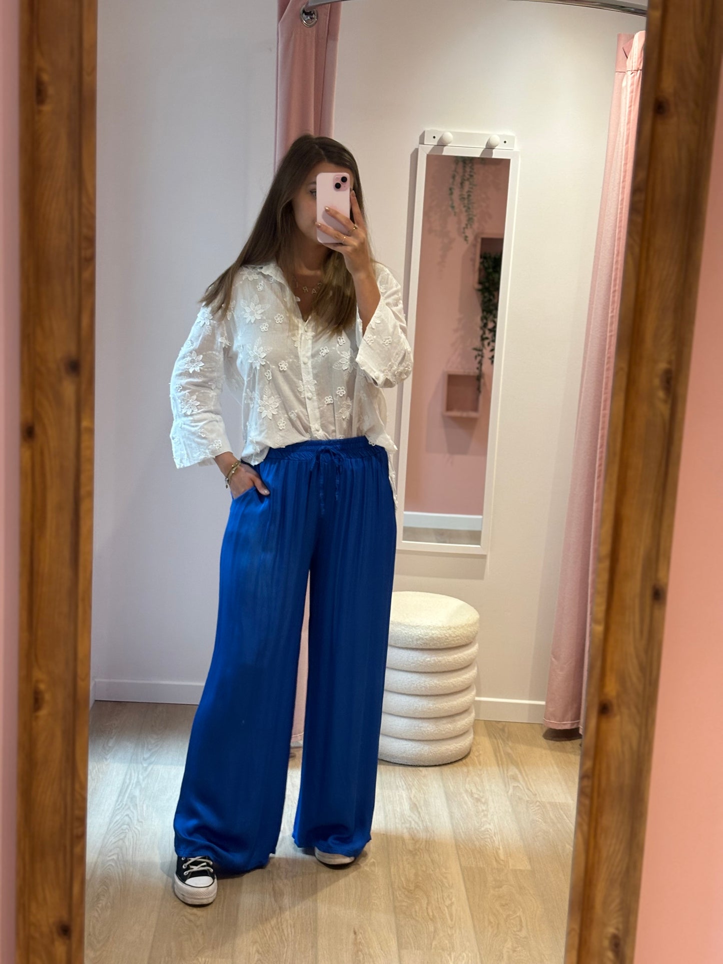 Pantalon Carla bleu roi