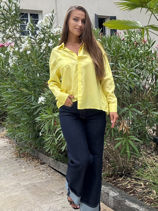 Chemise Fluide - Jaune