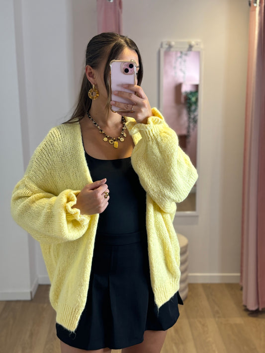 Gilet Mila jaune