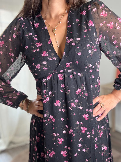 Robe Longue - Fleurie