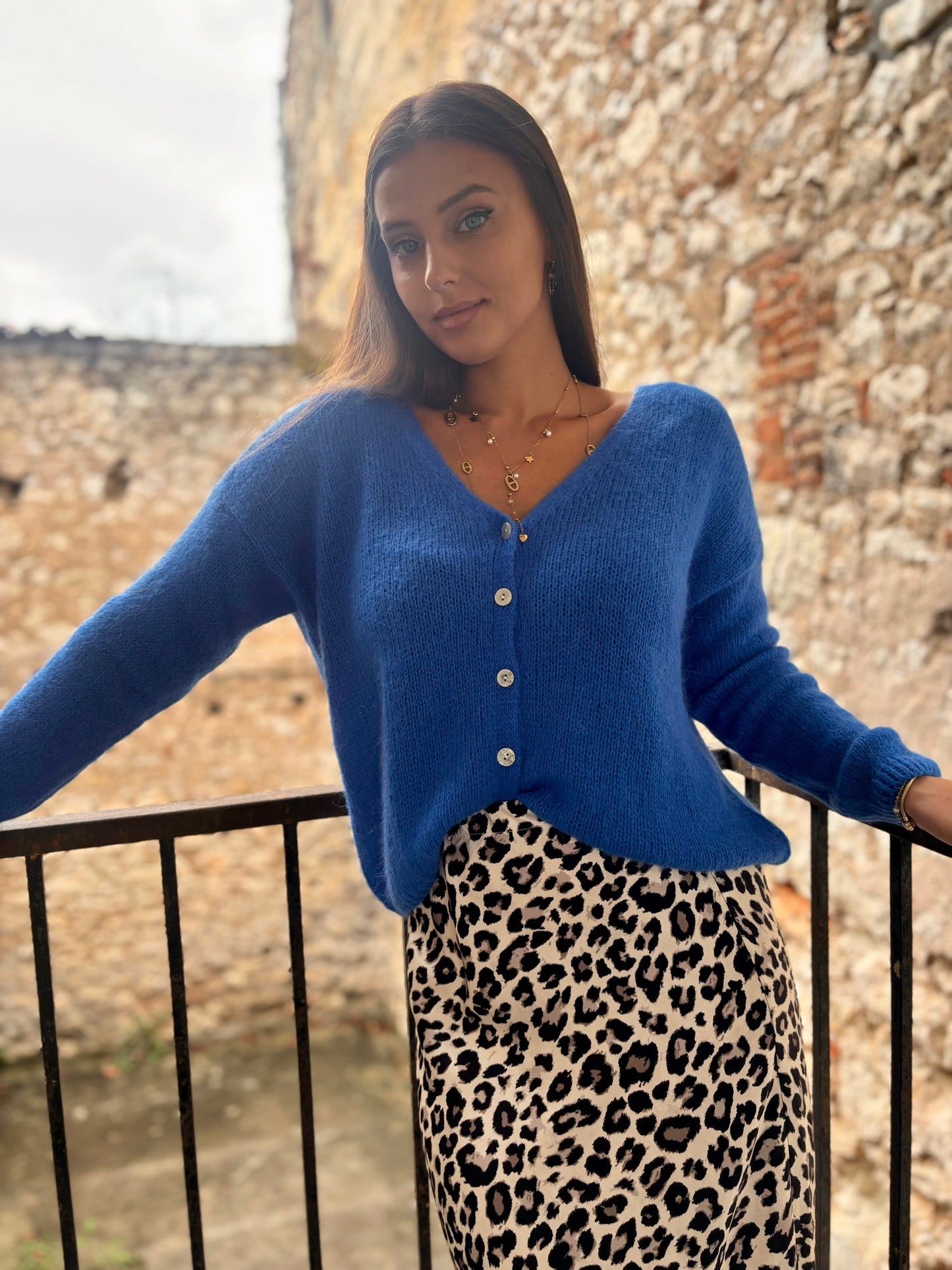 Gilet Coloré - Bleu Roi