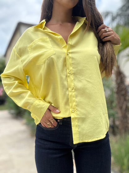 Chemise Fluide - Jaune