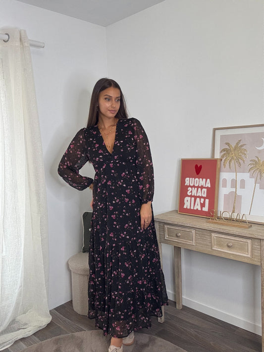 Robe Longue - Fleurie