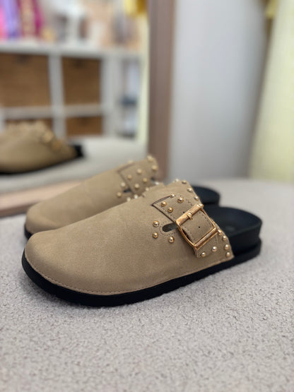 Mules - beige