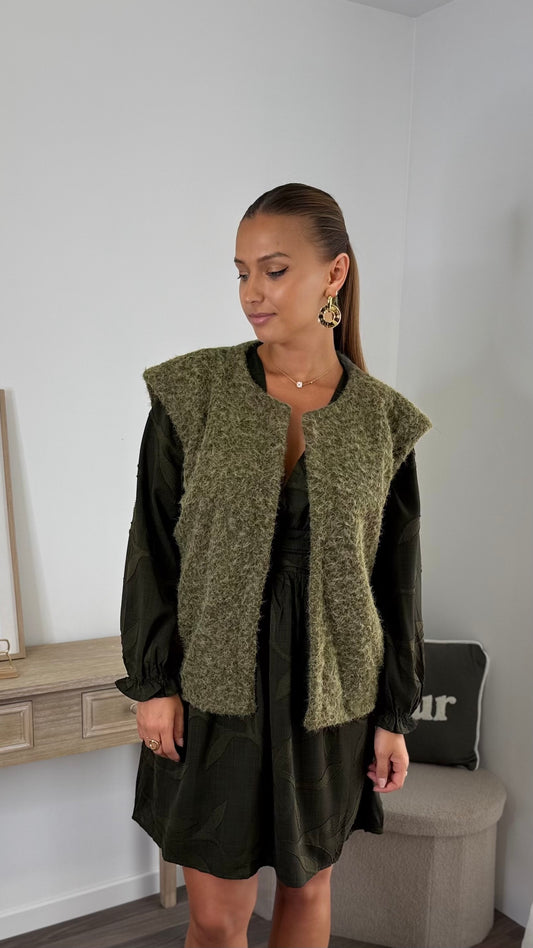 Veste Sans Manche - Kaki